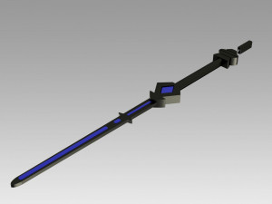 arknights steward sword cosplay prop Modelo de impresión 3D