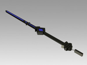 arknights steward sword cosplay prop Modelo de impresión 3D