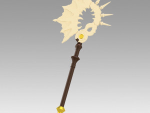 fire emblem three houses 5 years edelgard axe 3D Print Model