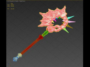 fire emblem three houses 5 years edelgard axe 3D Print Model