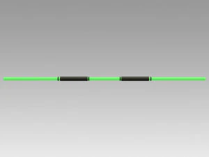 mortal kombat 11 jade stick cosplay prop 3D Print Model