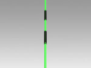 mortal kombat 11 jade stick cosplay prop 3D Print Model