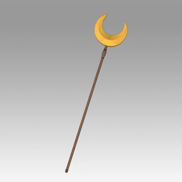 touhou project mima stave cosplay prop 3D प्रिंट मॉडल .c4d .max .obj .3ds .fbx .stl .blend 