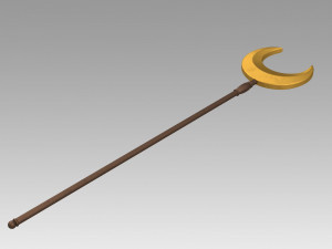 touhou project mima stave cosplay prop 3D प्रिंट मॉडल