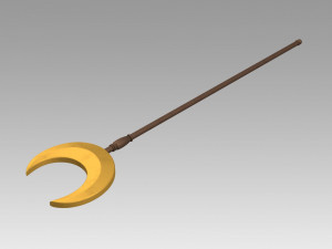 touhou project mima stave cosplay prop 3D प्रिंट मॉडल