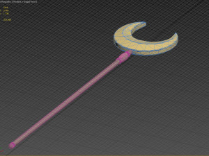 touhou project mima stave cosplay prop 3D प्रिंट मॉडल