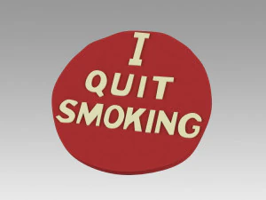 star trek iv il viaggio verso casa dottor nichols ho smesso di fumare pulsante Modello di stampa 3D