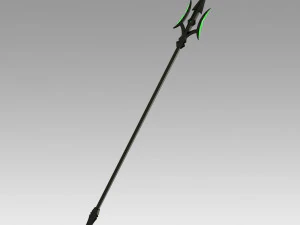serafim da batalha final makoto narumi trident cosplay prop Modelo de Impressão 3D