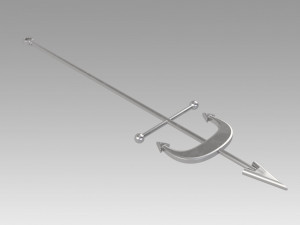 wadanohara and the great blue sea wadanohara staves Modèles 3D en vedette