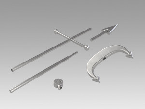 wadanohara and the great blue sea wadanohara staves Modèles 3D en vedette