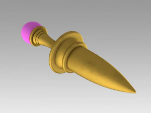 high school dxd born asia argento artifact cosplay prop 3D Print Model