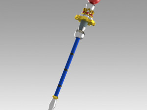 the legend of zelda hyrule warriors link staves cosplay Modelo de Impressão 3D