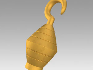 One Piece Sir Krokodil Cosplay Replik Requisite 3D Druckmodell