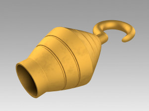 one piece sir crocodile cosplay replica prop 3D Print Model