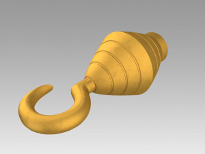 one piece sir crocodile cosplay replica prop 3D Print Model