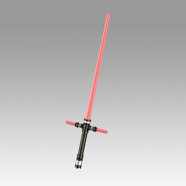 star wars vii the force awakens kylo ren sword cosplay prop 3D Druckmodell .c4d .max .obj .3ds .fbx .stl .blend 