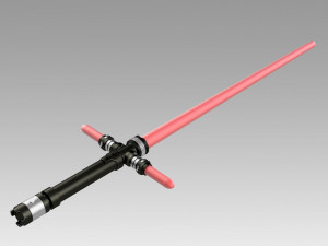 star wars vii the force awakens kylo ren sword cosplay prop 3D Druckmodell