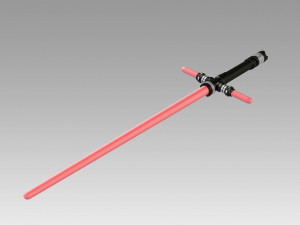 star wars vii the force awakens kylo ren sword cosplay prop 3D Druckmodell