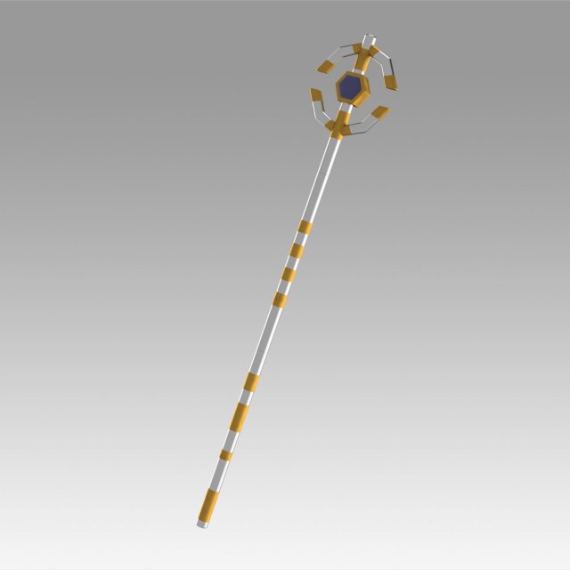 world of warcraft wow mage staves cosplay prop Modèles 3D en vedette .c4d .max .obj .3ds .fbx .stl .blend 