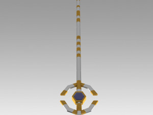world of warcraft wow mage staves cosplay prop Modèles 3D en vedette