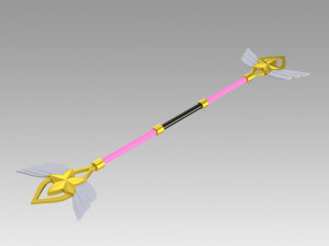 league of legends star guardian lux cosplay prop Model do druku 3D