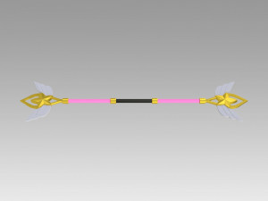 league of legends star guardian lux cosplay prop Model do druku 3D