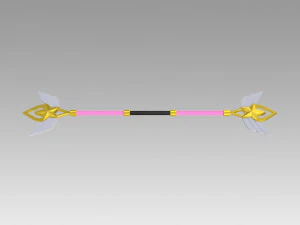 league of legends star guardian lux cosplay prop 3D Print Model