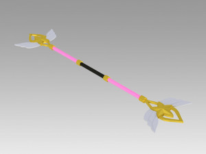 league of legends star guardian lux cosplay prop Model do druku 3D