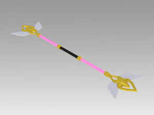league of legends star guardian lux cosplay prop 3D Print Model