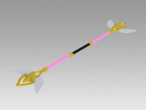 league of legends star guardian lux cosplay prop Model do druku 3D