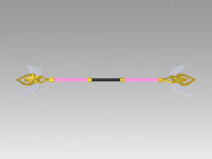 league of legends star guardian lux cosplay prop 3D Print Model