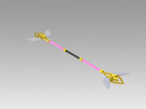 league of legends star guardian lux cosplay prop 3D Print Model