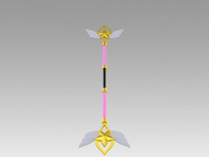 league of legends star guardian lux cosplay prop Model do druku 3D