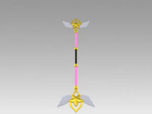 league of legends star guardian lux cosplay prop 3D Print Model