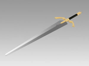 claymore sophia sword cosplay prop 3D Print Model