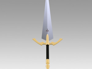 claymore sophia sword cosplay prop 3D Print Model