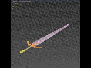 claymore sophia sword cosplay prop 3D Print Model