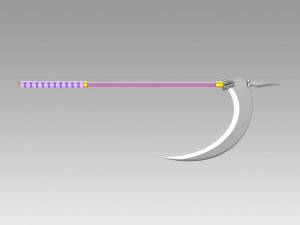 devil kings sanguko tenkai mitsuhide akechi two scythes 3Dプリントモデル
