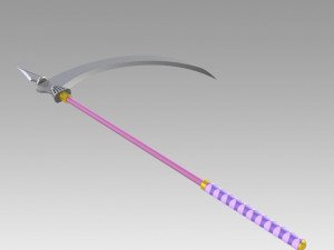 devil kings sanguko tenkai mitsuhide akechi two scythes 3Dプリントモデル