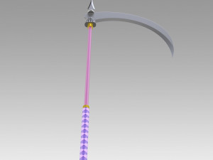 devil kings sanguko tenkai mitsuhide akechi two scythes 3Dプリントモデル