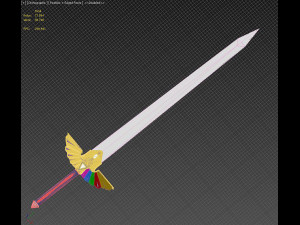 saint seiya hades sword cosplay pro 3Dプリントモデル