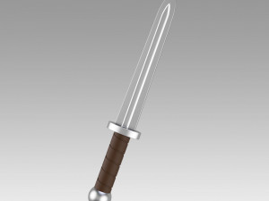 grimgar of fantasy and ash haruhiro cosplay prop 3D 프린트 모델