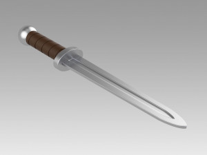 grimgar of fantasy and ash haruhiro cosplay prop 3D 프린트 모델