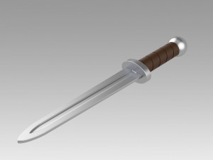 grimgar of fantasy and ash haruhiro cosplay prop 3D 프린트 모델