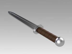 grimgar of fantasy and ash haruhiro cosplay prop 3D Print Model