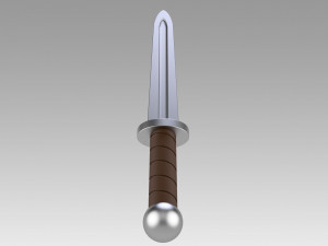 grimgar of fantasy and ash haruhiro cosplay prop 3D 프린트 모델