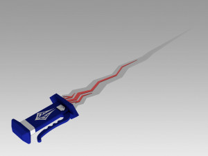 rwby vacuo shade ndgo octavia ember sword cosplay prop Modèles 3D en vedette
