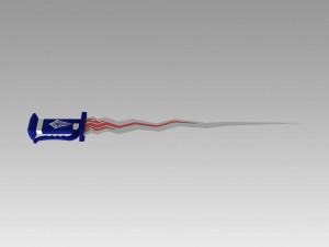 rwby vacuo shade ndgo octavia ember sword cosplay prop Modèles 3D en vedette