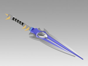 world of warcraft wow thunderaan thunderfury blessed blade Modello di stampa 3D