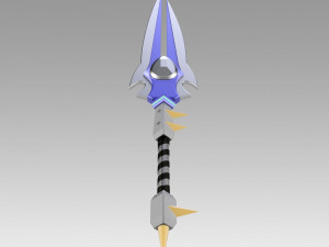 world of warcraft wow thunderaan thunderfury blessed blade Modello di stampa 3D